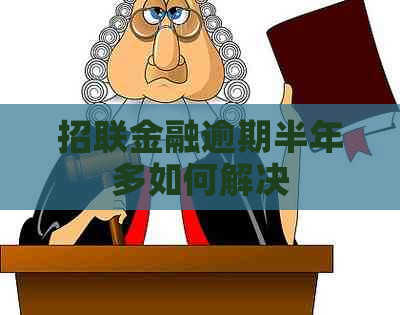 招联金融逾期半年多如何解决