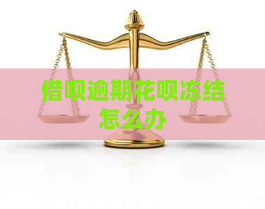 借呗逾期花呗冻结怎么办