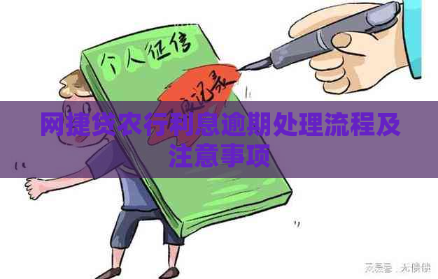 网捷贷农行利息逾期处理流程及注意事项