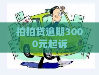 逾期3000元起诉