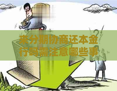 来分期协商还本金行吗需注意哪些事项