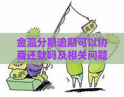 金瀛分期逾期可以协商还款吗及相关问题