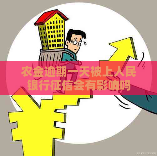 农金逾期一天被上人民银行会有影响吗