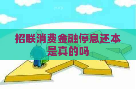 招联消费金融停息还本是真的吗