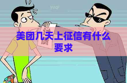 美团几天上有什么要求