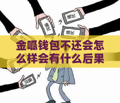 金呱钱包不还会怎么样会有什么后果