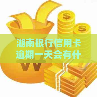 湖南银行信用卡逾期一天会有什么后果