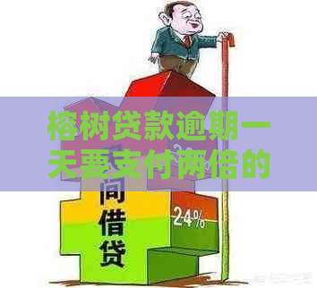 榕树贷款逾期一天要支付两倍的逾期费用