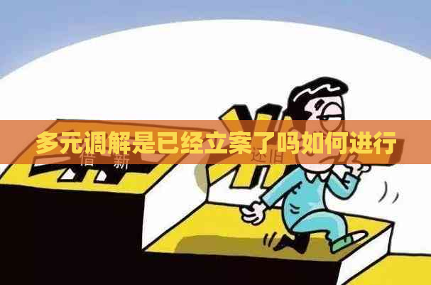 多元调解是已经立案了吗如何进行