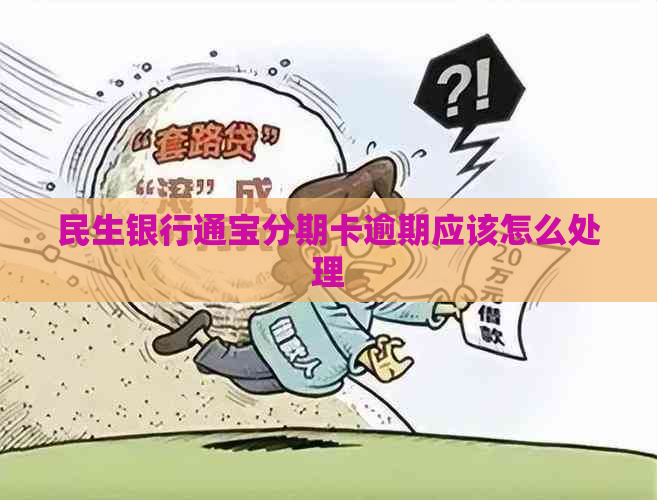 民生银行通宝分期卡逾期应该怎么处理