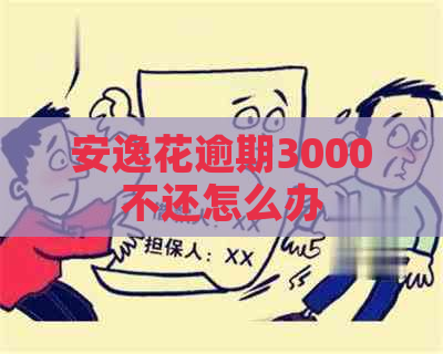 安逸花逾期3000不还怎么办