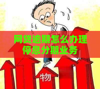 网贷逾期怎么办理停息分期业务