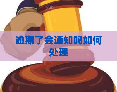 逾期了会通知吗如何处理