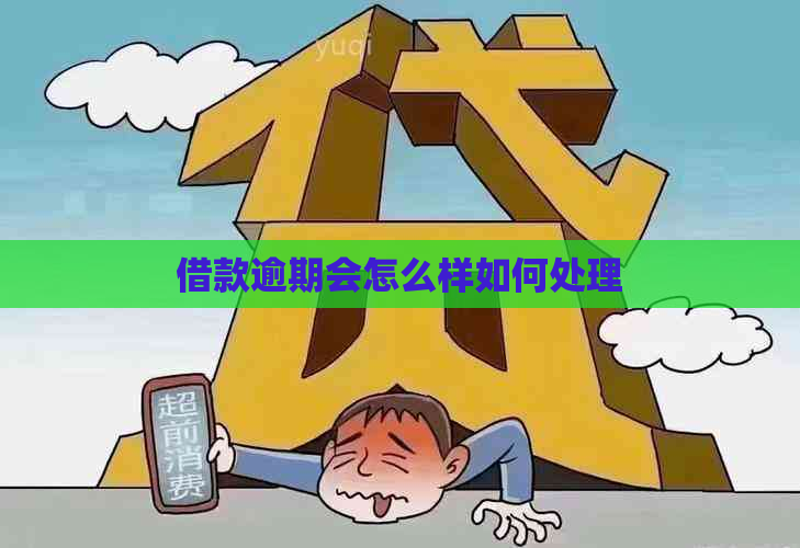 借款逾期会怎么样如何处理