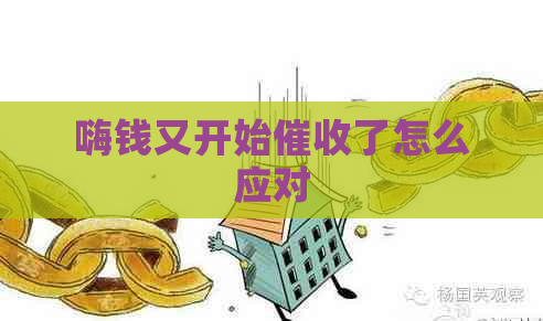 嗨钱又开始了怎么应对