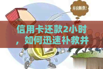 信用卡还款2小时，如何迅速补救并避免影响信用？