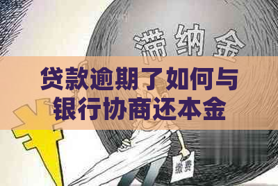 贷款逾期了如何与银行协商还本金