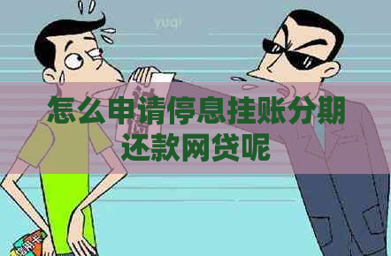 怎么申请停息挂账分期还款网贷呢