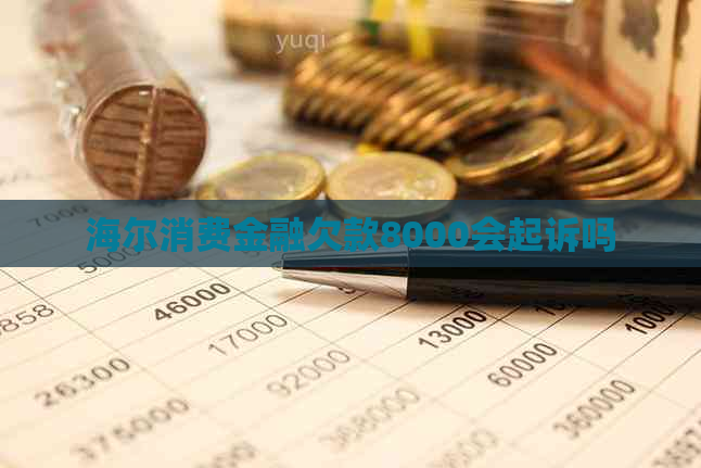 海尔消费金融欠款8000会起诉吗