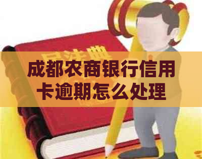 成都农商银行信用卡逾期怎么处理