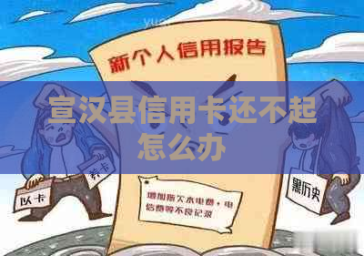 宣汉县信用卡还不起怎么办