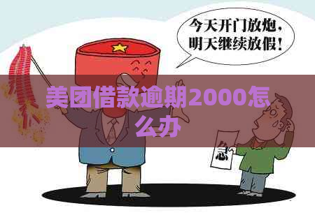 美团借款逾期2000怎么办