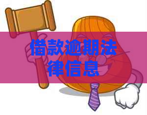 借款逾期法律信息