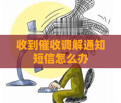 收到调解通知短信怎么办