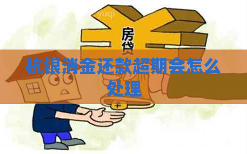 杭银消金还款超期会怎么处理