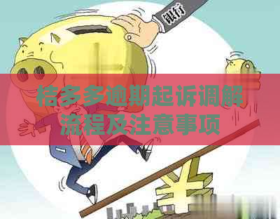 桔多多逾期起诉调解流程及注意事项