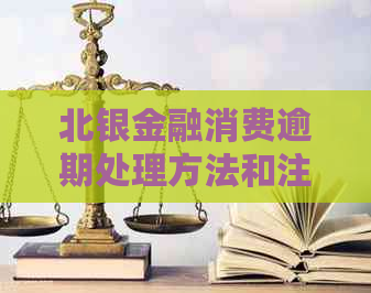 北银金融消费逾期处理方法和注意事项