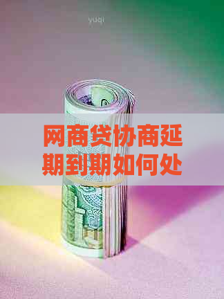 网商贷协商延期到期如何处理