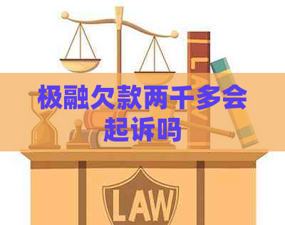 极融欠款两千多会起诉吗