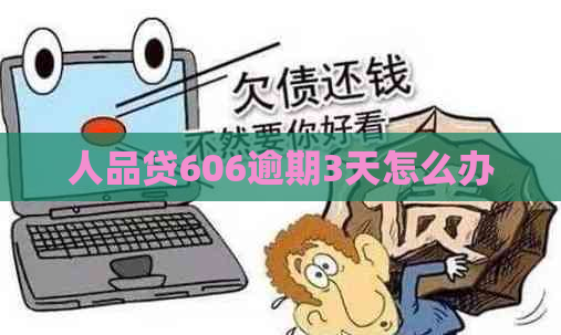 人品贷606逾期3天怎么办