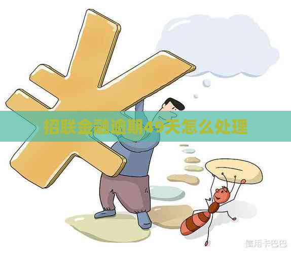 招联金融逾期49天怎么处理