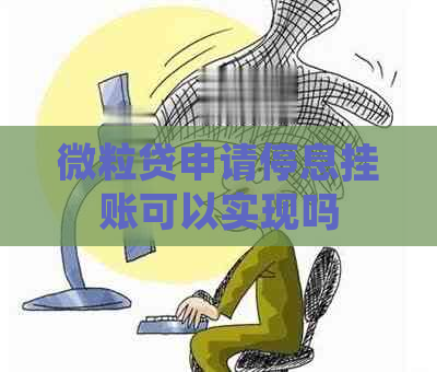 微粒贷申请停息挂账可以实现吗