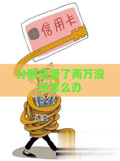 借了两万没还怎么办