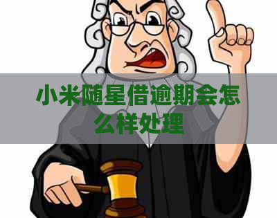 小米随星借逾期会怎么样处理