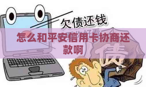 怎么和平安信用卡协商还款啊