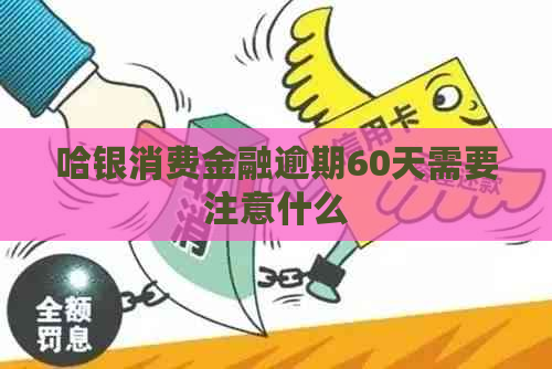 哈银消费金融逾期60天需要注意什么