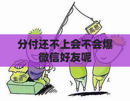 分付还不上会不会爆微信好友呢