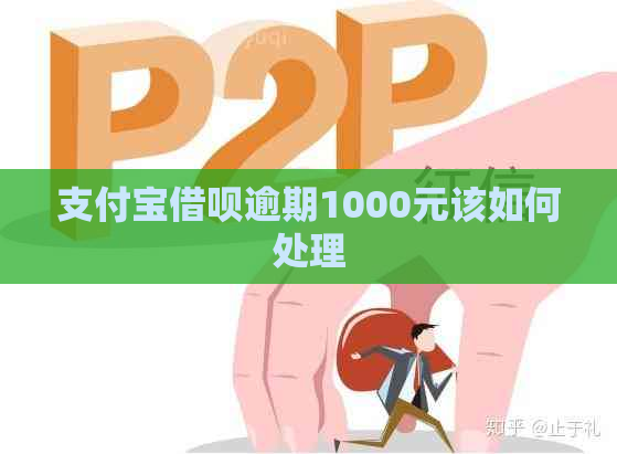 支付宝借呗逾期1000元该如何处理