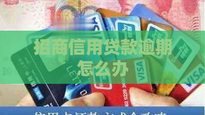 招商信用贷款逾期怎么办