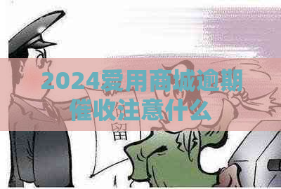 2024爱用商城逾期注意什么