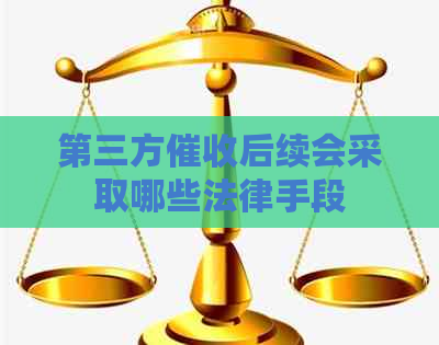 第三方后续会采取哪些法律手段