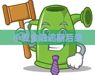 小麦金融逾期后果