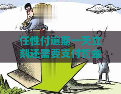 任性付逾期一天立刻还需要支付罚金吗