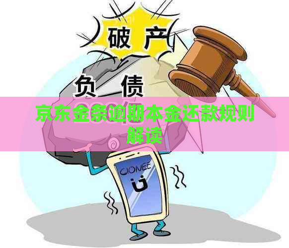 京东金条逾期本金还款规则解读