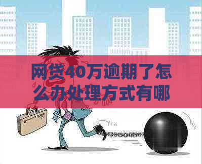 网贷40万逾期了怎么办处理方式有哪些