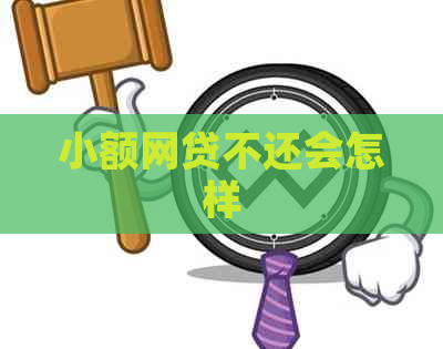 小额网贷不还会怎样